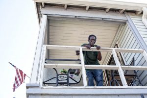 Survivor of the Katrina Huricane New Orleans