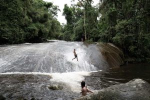 Waterfall of Tobogã , Paracy - Brazil