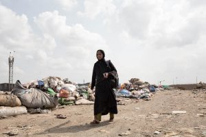 Deonar Dumping Ground, is the biggest rubbish dump in Mumbai.