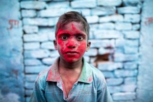 Holi festival in Bersana