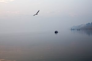 Ganges River in Benares - India