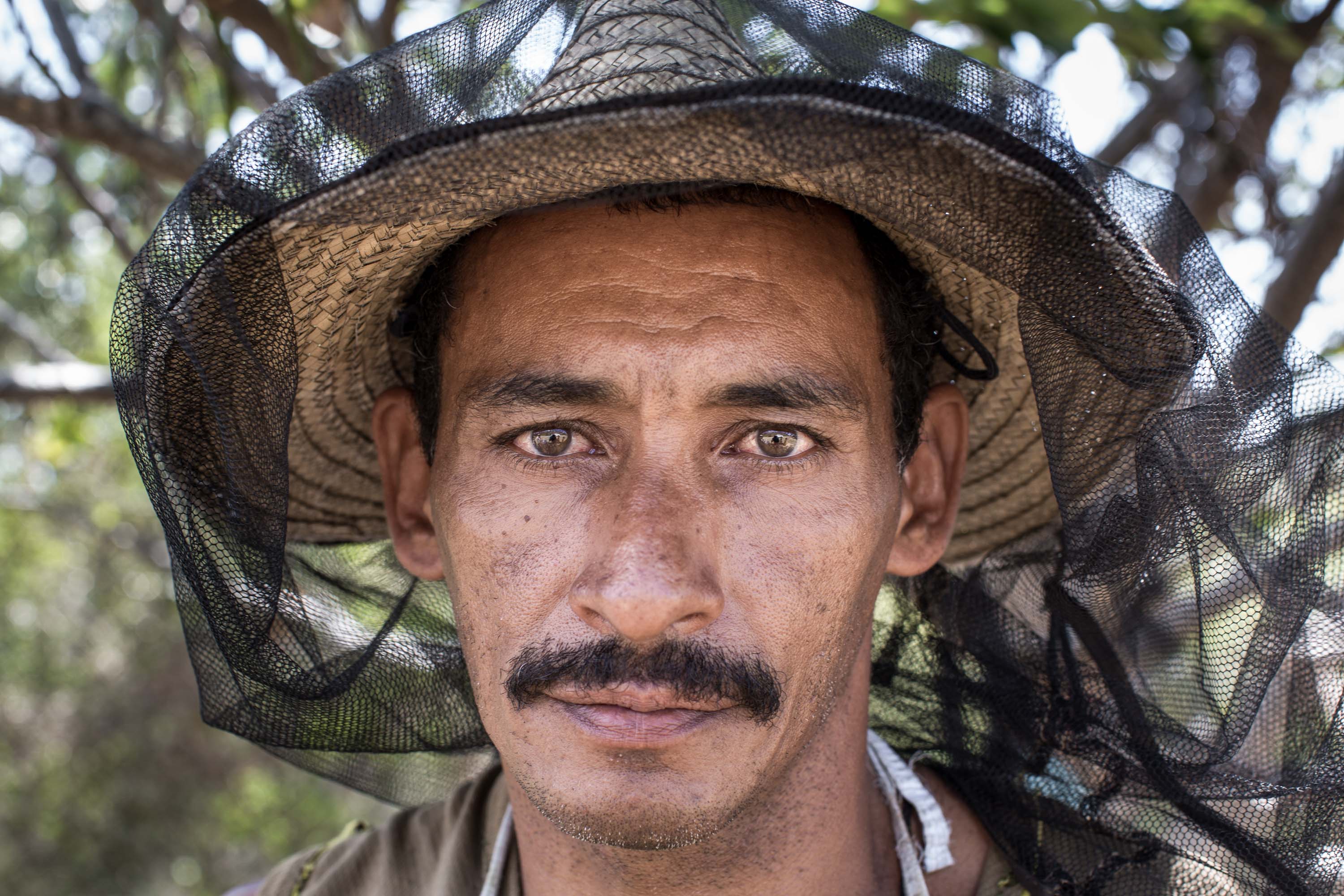 Honey producer in Guantamano Cuba
