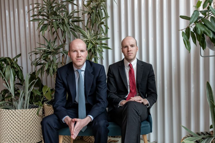 Chris and Henry Kinnersley ,Prior to Snowcap.