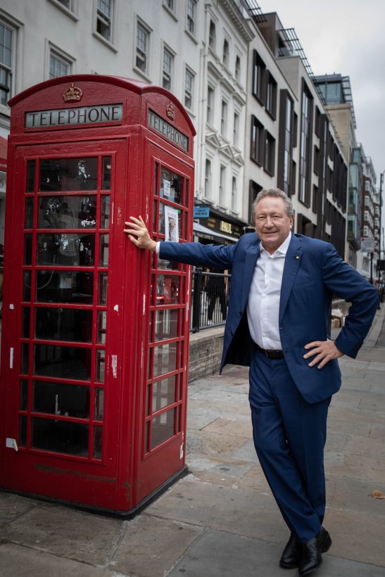 Andrew Forrest, is an Australian businessman. He is best known as the former CEO (and current non-executive chairman) of Fortescue Metals Group (FMG)