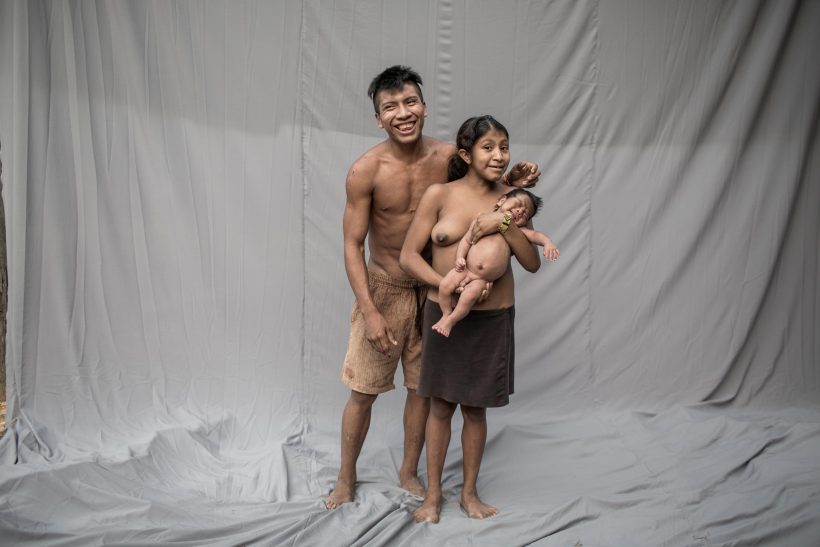 Jui 'í and is family - The Awa- Guaja from "The Last Hunter" series