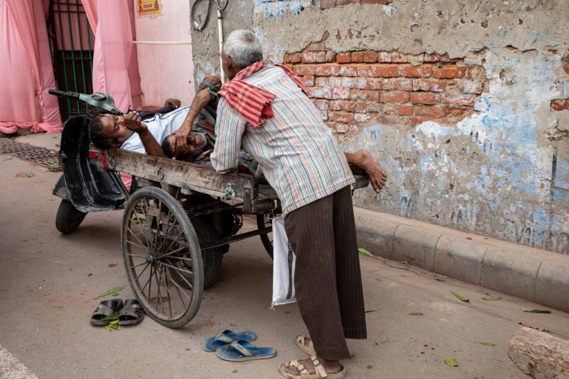 Street of Varanasi India