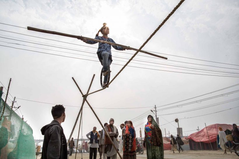 Traveling through India