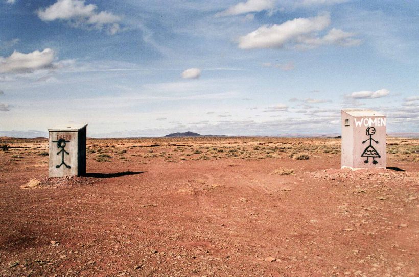 The Hopi land in the Navajo national Arizona